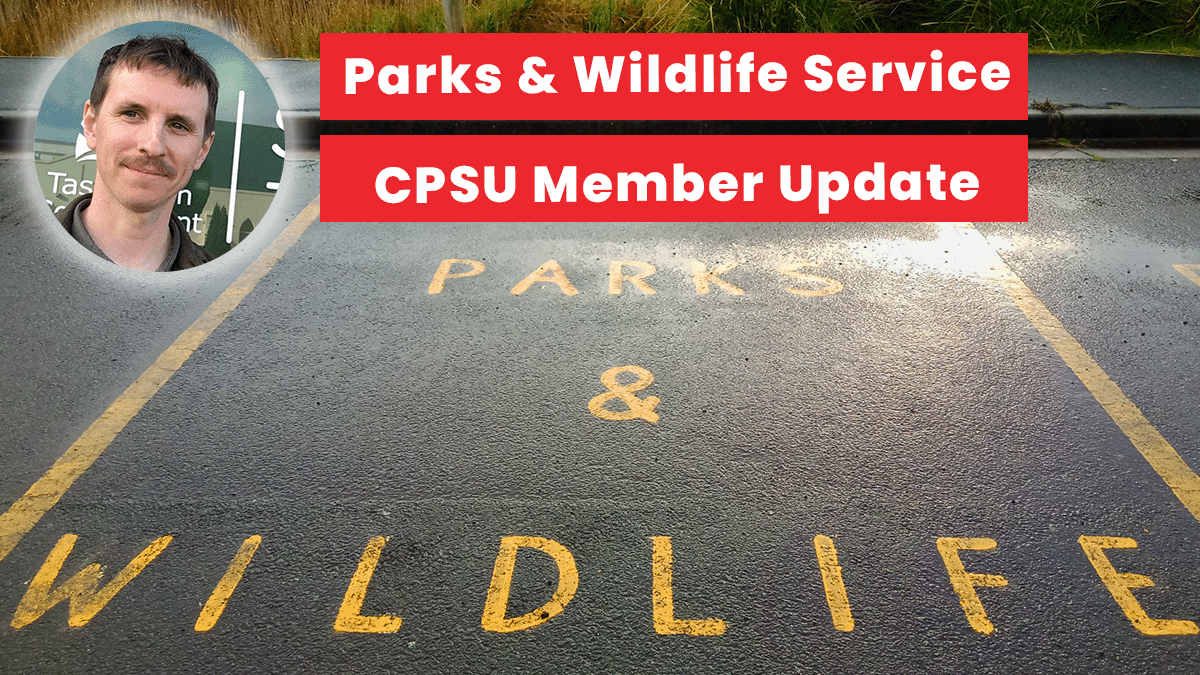 Parks & Wildlife Service Update with CPSU Organiser Michael McLoughlin2 minute read