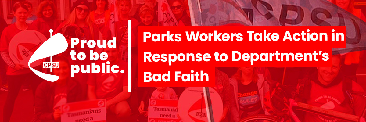 Parks workers Taking Action in Response to Department’s Bad Faith2 minute read